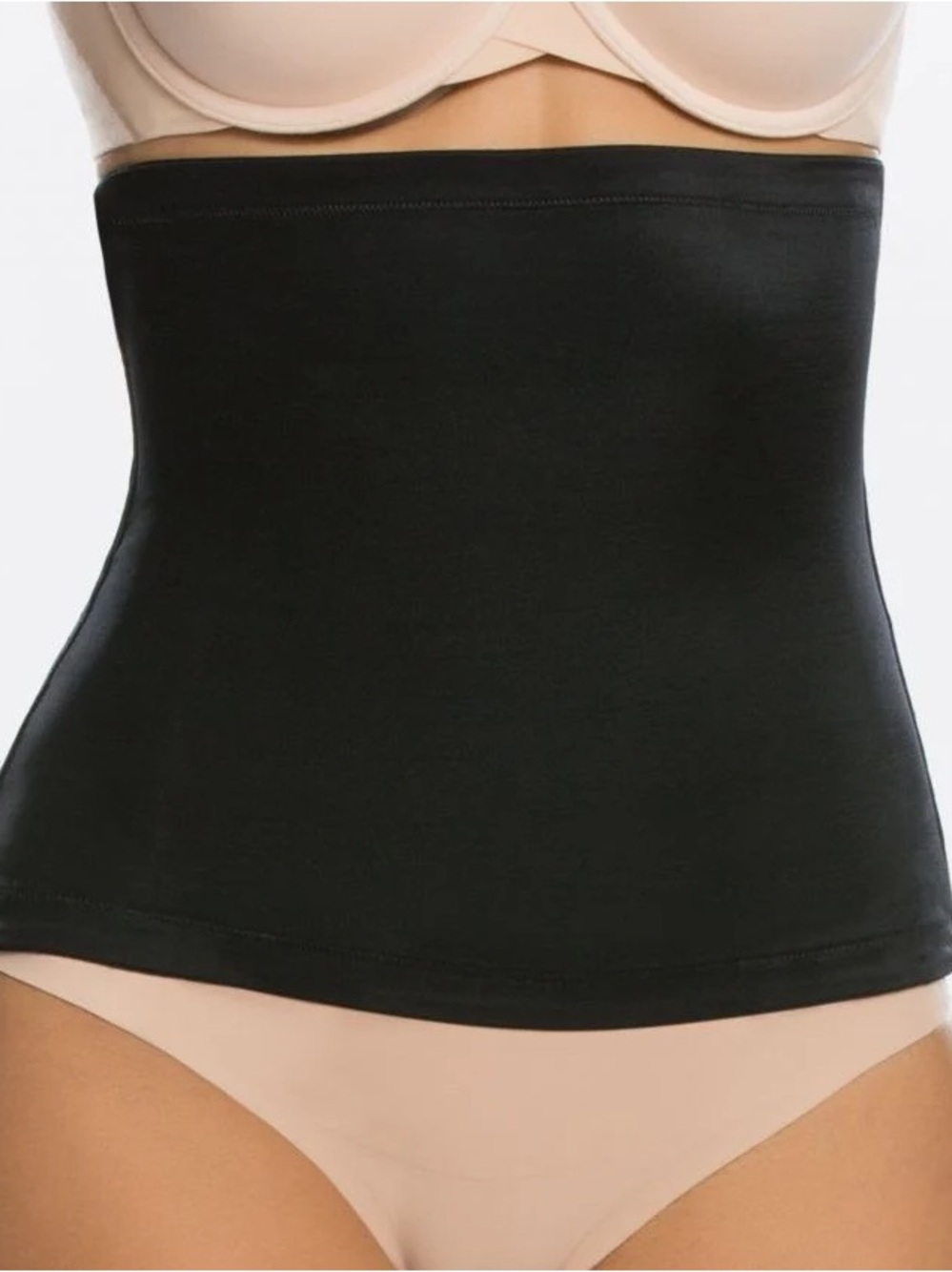 SPANX Black Waist Cincher Shaper Size M
